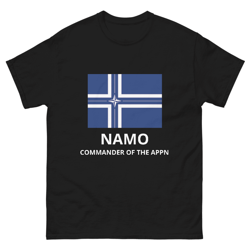 NAMO Commander of the APPN T-Shirt (Black)